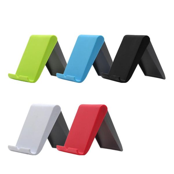 

lecolli mini desklazy mobile phone stand folding color cell mounts & holders