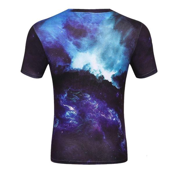 

men's t-shirts fashion t shirt men space galaxy printed 3d t-shirt street wear short sleeve casual tees plus nh1u, White;black