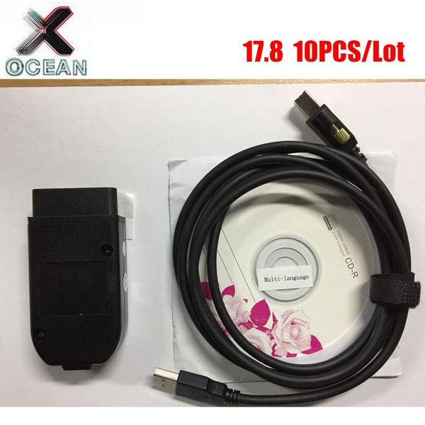 

diagnostic tools 10pcs/lot green pcb 17.8 178 cable 1st atmega162 +mcp2515+ft232rl & 2st atmega162+ft232rq+f16v8bql