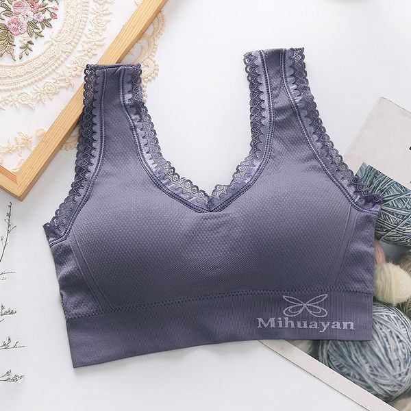 

yoga outfit women underwear padded crop gym sport bra breathable fitness running vest bras sports type
