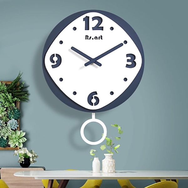 

wall clocks colorful creative clock wooden home decoration 2021 modern design for office 3dbgv84