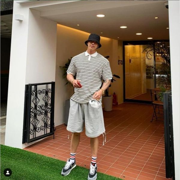 

men's shorts 2021 summer running men solid color fashion trend jogging gym fitness loose large size training casual, White;black