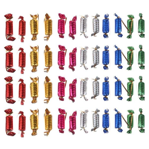 

gift wrap 72pcs christmas candy ornaments adornment xmas tree