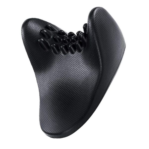 

pillow 1pc durable cervical vertebra massaging for adults (black)