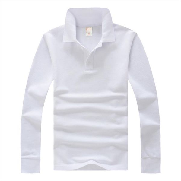 

long sleeve shirts plain mens polo soft spring summer camisa masculina cotton material, White;black