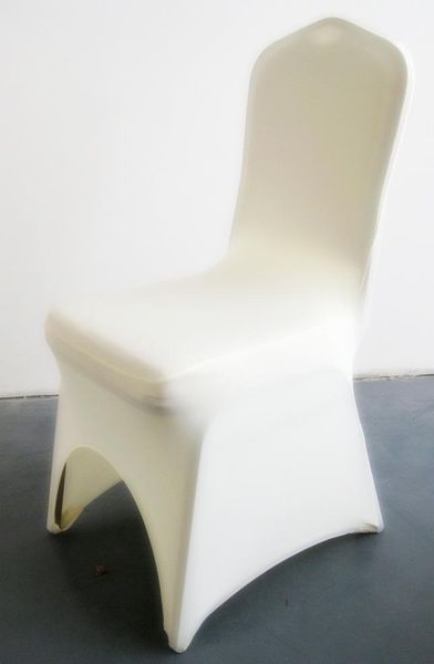 

chair covers colour ivory cover spandex lycra elastic strong pockets for wedding decoration el banquet wholesale