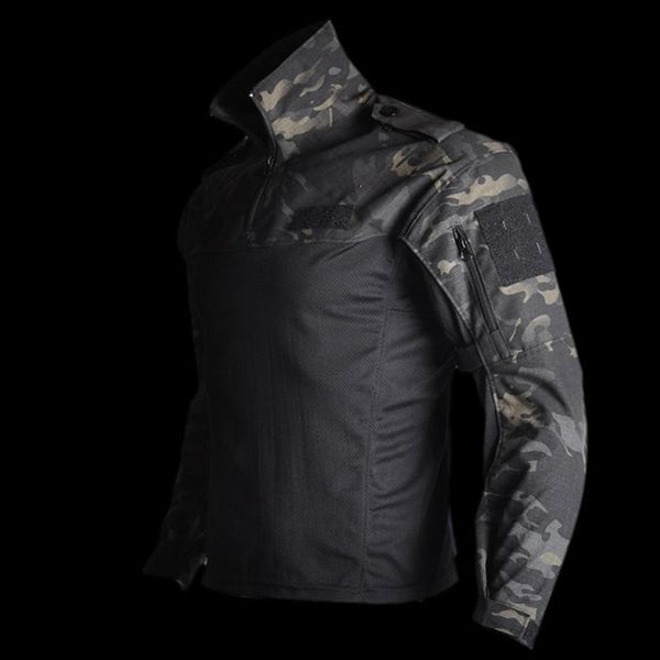 Taktische militärische Ausrüstung Combat Shirt Camouflage Multicam Schwarz Männer Frauen CS Go Kleidung Typhon Herren Jacken