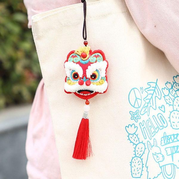 

other arts and crafts chinese amulet lucky fortune lion pendant diy embroidery kit handmade material bag pack