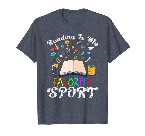 

Reading Is My Favorite Sport Funny Book Lovers Shirt Gifts T-Shirt, Mainly pictures