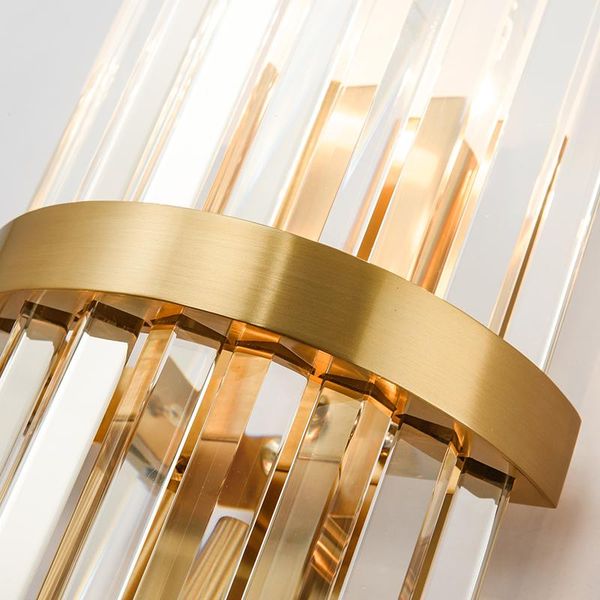 

wall lamp nordic bedroom bedside simple modern aisle corridor el golden background creative led