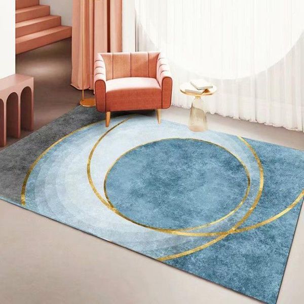 

carpets carpet living room simple modern light luxury abstract geometric sofa coffee table blanket bedroom home bedside