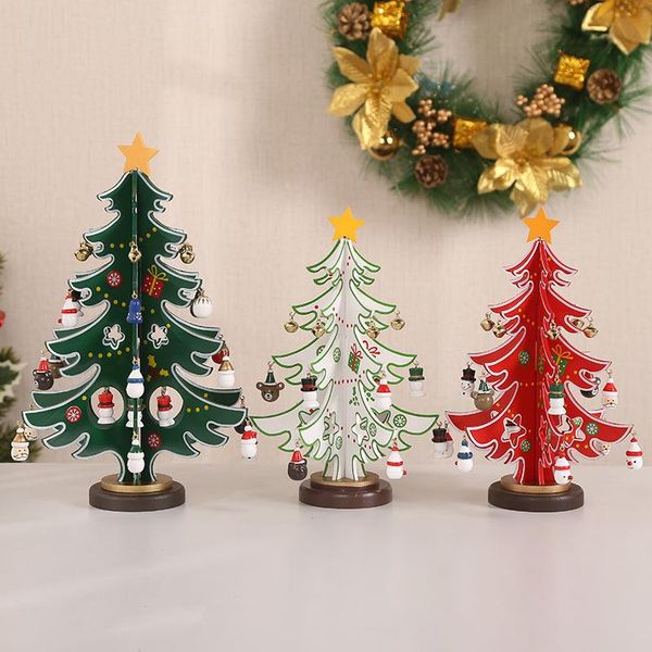

christmas decorations / tree wooden window display gifts home furnishing decoration