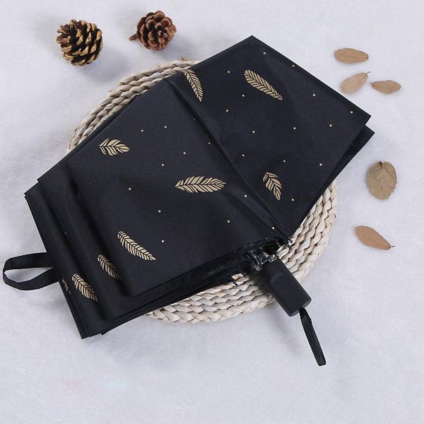 

umbrellas sun umbrella sunshade fresh folding feather women