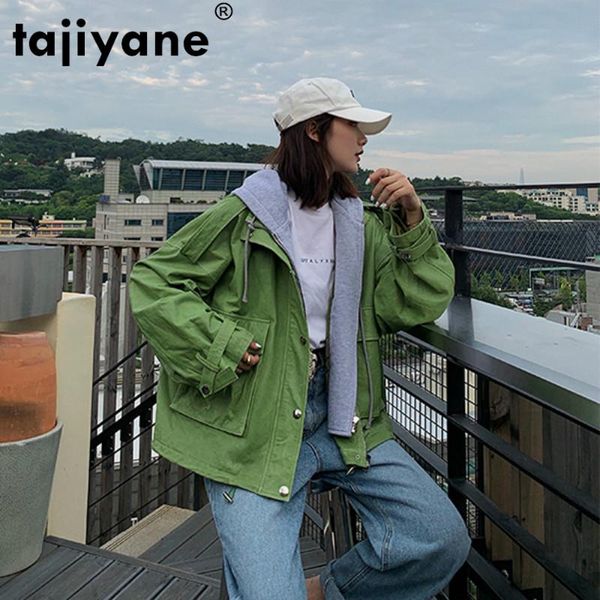 

women's leather & faux tajiyane real genuine jacket women sheepskin coat female autumn coats and jackets motos clothes c19d02118 wpy569, Black