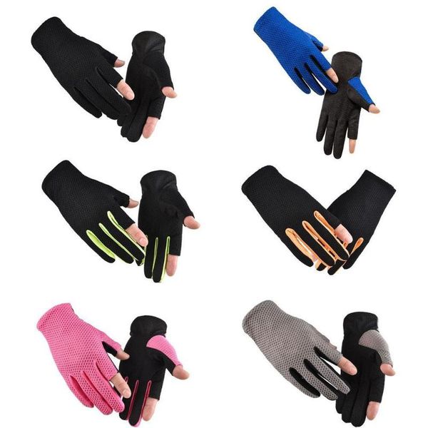 

cycling gloves bicycle bike outdoor camping hiking motorcycle fishing catching professional sports protect ha, Black