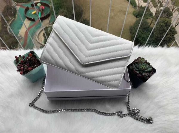 

classic flower designer handbags shoulder bag tote metal chain silver handbag flip cover shoulder bags purse wallet 002
