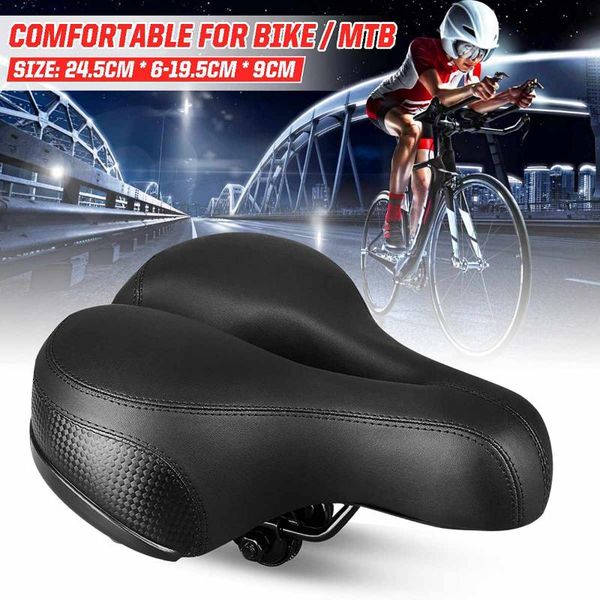 

cycling saddle bicycle comfortable silicone spring soft bike seat cover cushion parts accessory saddles