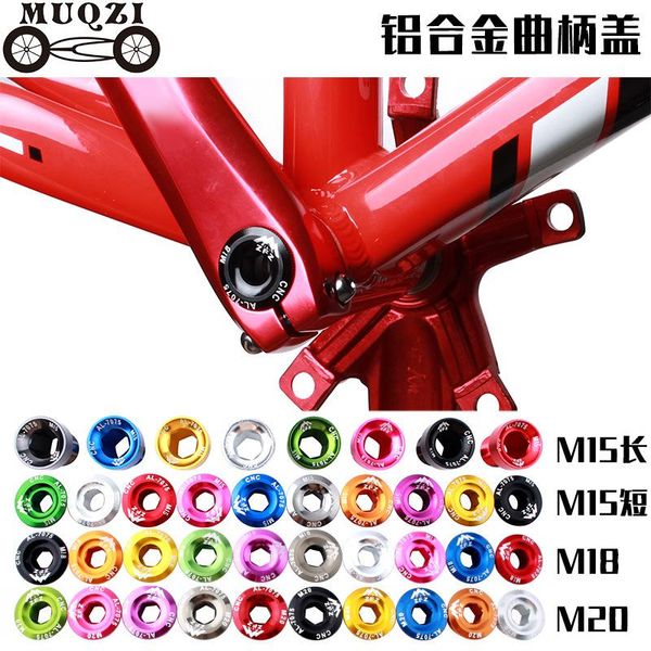 

bike saddles hollow crank cover screw mountain dead road m15m18m20 aluminum alloy