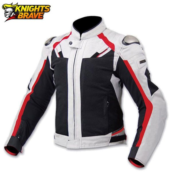 

jacket motorcycle summer breathable men motocross off-road moto guards clothing protective gear chaqueta apparel