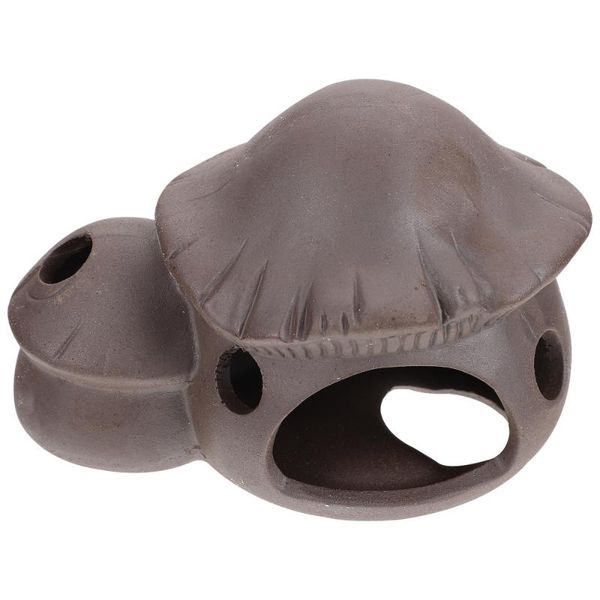 

decorations fish tank aquarium decoration hideaway purple sand hollow pot hut house hideout