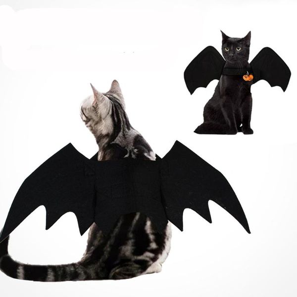 

cat costumes clothes halloween dog pet bat wings bells fancy dress costume outfit po props free