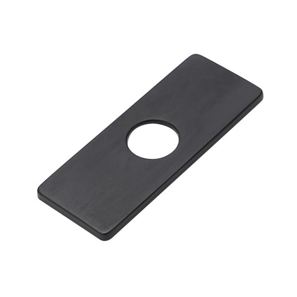 

practical accessories kitchen faucet bathroom vanity sink hole cover deck plate rectangle hardware stainless steel easy clean faucets