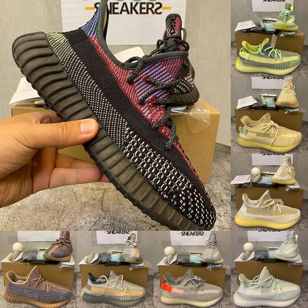 

2021 men women shoes running 3m bred ash pearl carbon zebra israfil earth sand static black yecheil mens trainers sneakers with box eur 36-4