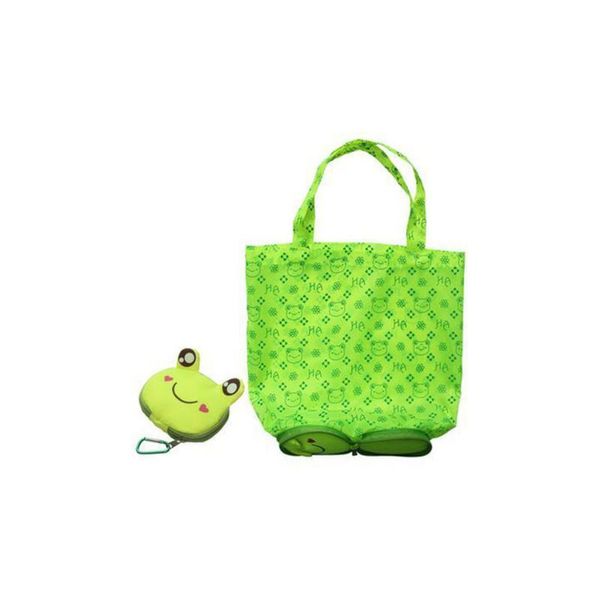 

shopping bags vogvigo cartoon animal foldable tote women reusable eco folding panda frog pig bear pattern storage handbags pouch