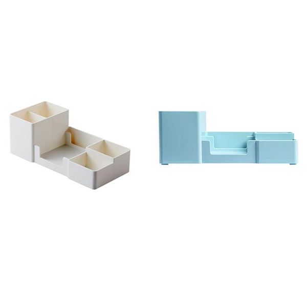 

pen holder deskstorage box office supplies for pencil 6 compartments lapcooling pads