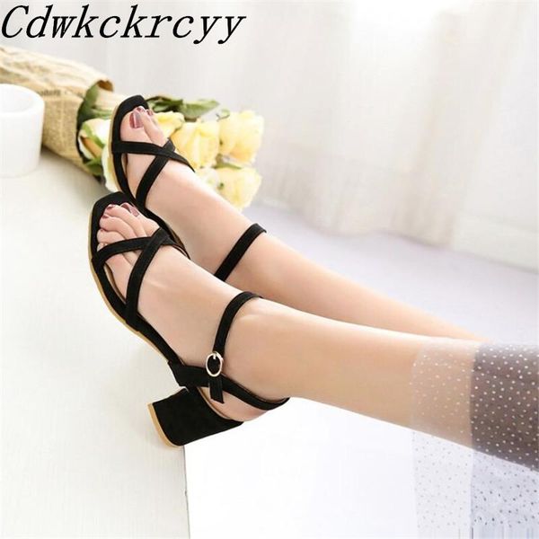 

summer pattern europe and america fashion high-heeled women sandals pink black beige simplicity temperament