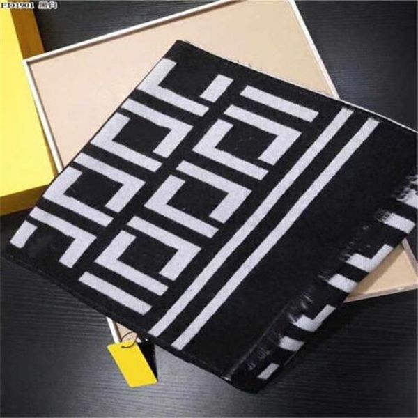 

winter luxury 100% cashmere scarf men and women designer classic letter scarves pashmina infinity scarfs, Blue;gray