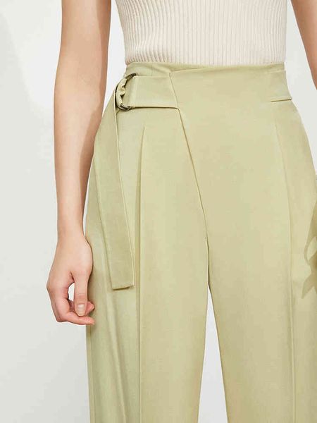 

women's pants & capris calÃ§as femininas de outono , calÃ§as minimalistas para mulheres, elegantes, com cintura alta, pernas largas, escr, Black;white