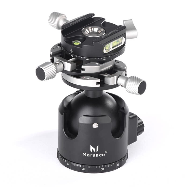 

marsace xb-3pro xb-2pro ball head gear spherical for camera tripod heads