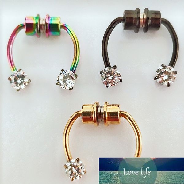 

fake nose ring hoop magnetische septum neus ring niet doorboord clip op neus hoop ringen voor vrouwen mannen, Silver