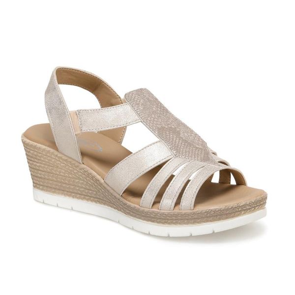 

91.150934.z gold women sandals polaris, Black