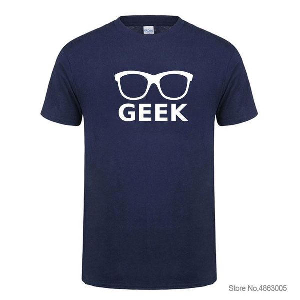 

men's t-shirts short sleeve geek t-shirt solid colour it fans programmer t shirt, White;black