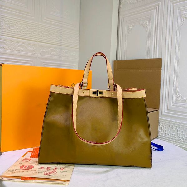 

2021 new onthego limited reverse giant gm tote bag size:36* 30 v-154