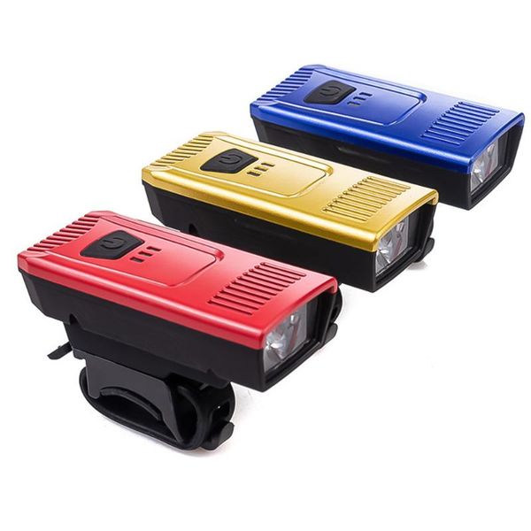 

bicycle light bike power bank usb recharge waterproof cycling headlight front/head lamp riding accessories lights