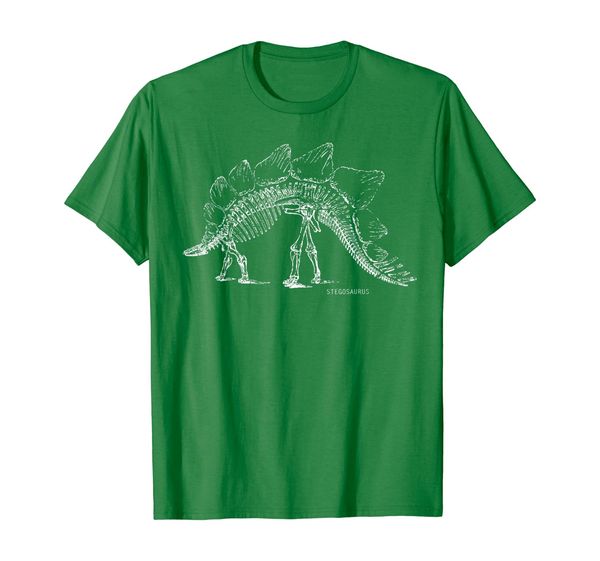 

Stegosaurus Dinosaur Skeleton T Shirt, Nerdy Biology Gift, Mainly pictures