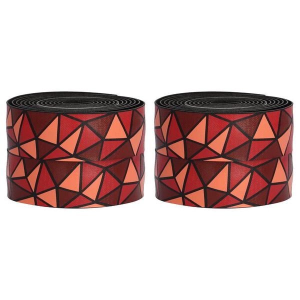 

bike handlebars &components road bicycle handlebar tape camouflage anti-slip with back stickercycling handle belt cork wrap bar plugs 3 colo