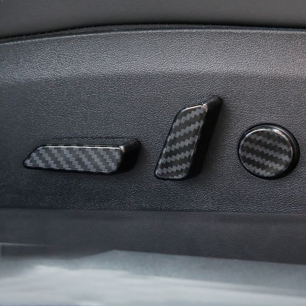 

suitable for tesla model 3 electric seat button decorative cover carbon fiber pattern