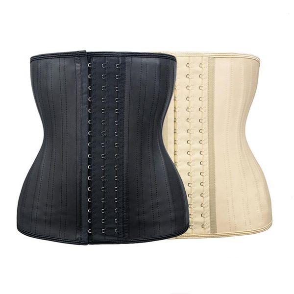 

waist support vip mukatu latex trainer corset slimming underwear shapewear women slim belt body shaper 25 steel boned cincher, Black;gray