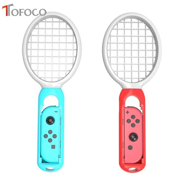

game controllers & joysticks 1 pair for switch joy-con abs tennis racket handle holder ns player