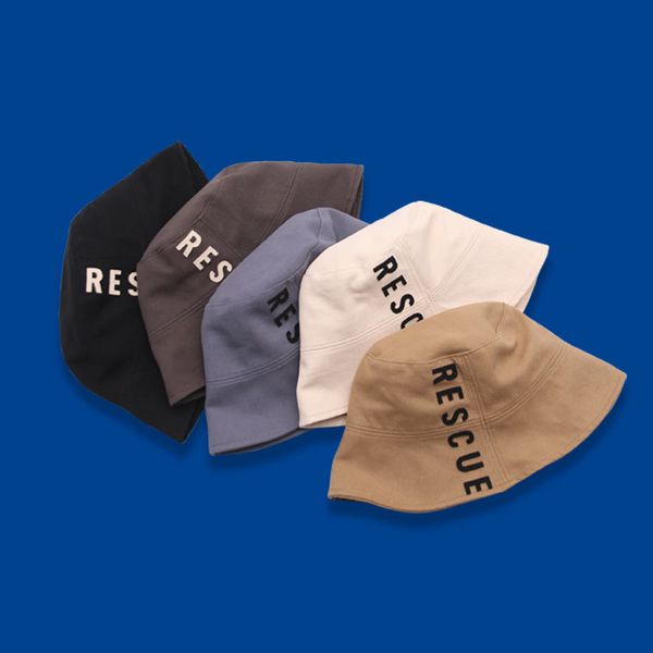 

canvas vertical row paste cloth letter fisherman men women show face small bucket basin hat sun visor hat