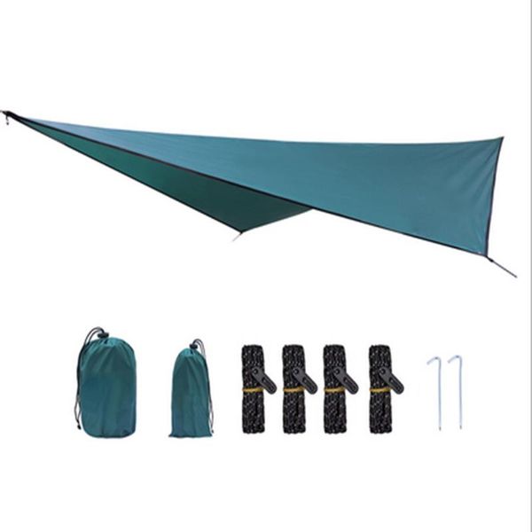 

shade tent canopy outdoor diamond camping mat travel waterproof sunscreen plaid multi-function