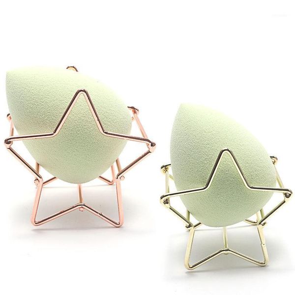 

1pc makeup sponge holder removable cosmetic puff stand gourd drop shaped ventilation drying bracket drop-ship1