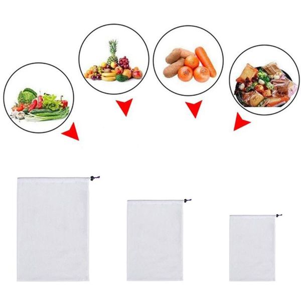 

hanging baskets drawstring mesh bag fruit and vegetable pocket home kitchen storage washable lightweight