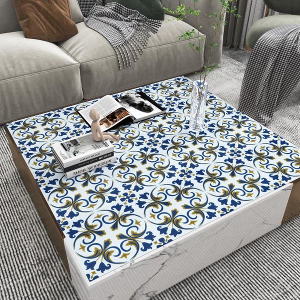 

wall stickers thickened matte wallpaper self-adhesive square tiles panels multiple styles waterproof floor background decoration