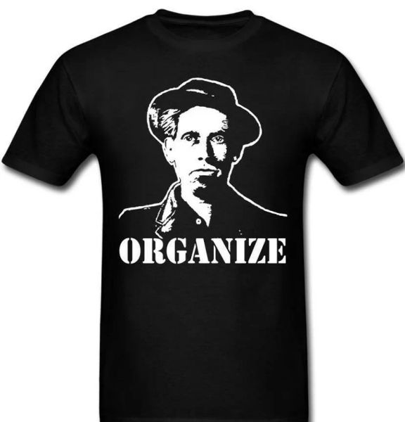 

industrial workers of the world organize work union iww t shirt tee, White;black