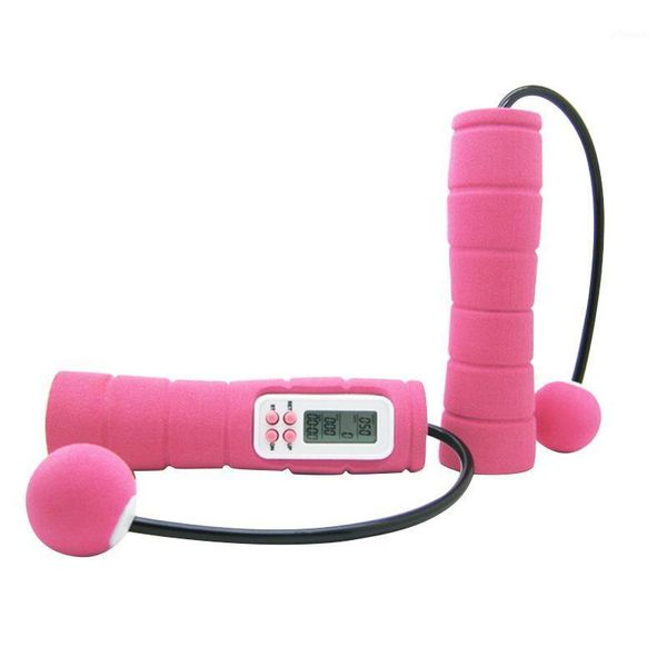 

activity trackers digital wireless cordless skipping jumping rope calorie counter fitness sga9981